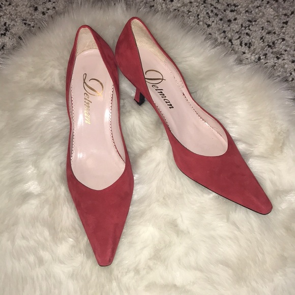 Delman Shoes - Delman✨ Pointed Red Heels